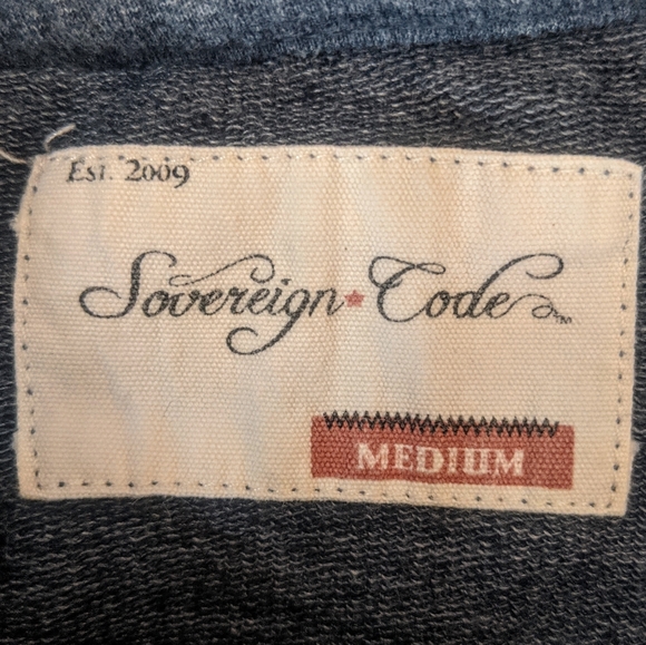 Sovereign Code Long Sleeve Floral Print T Shirt - Picture 3 of 3